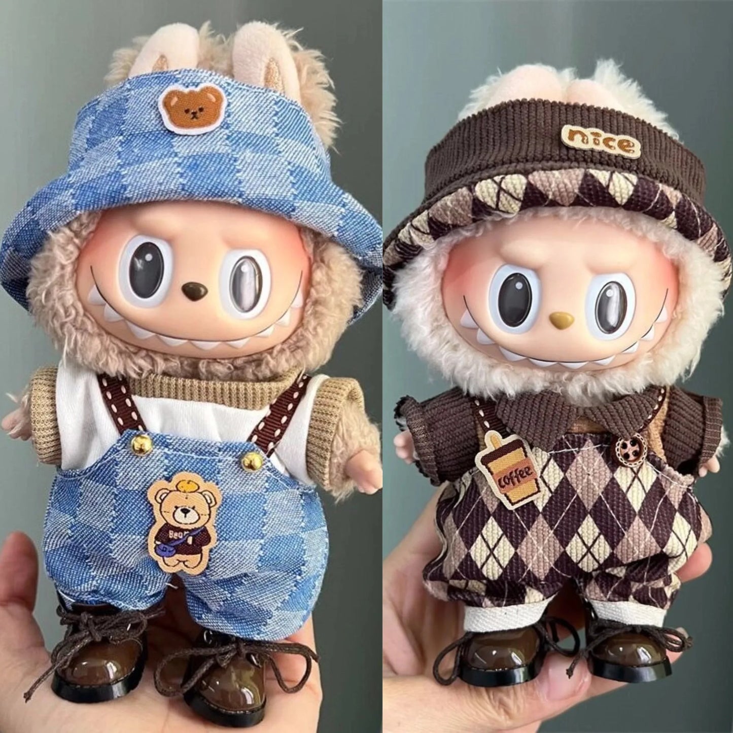 Labubu Suspenders Suit