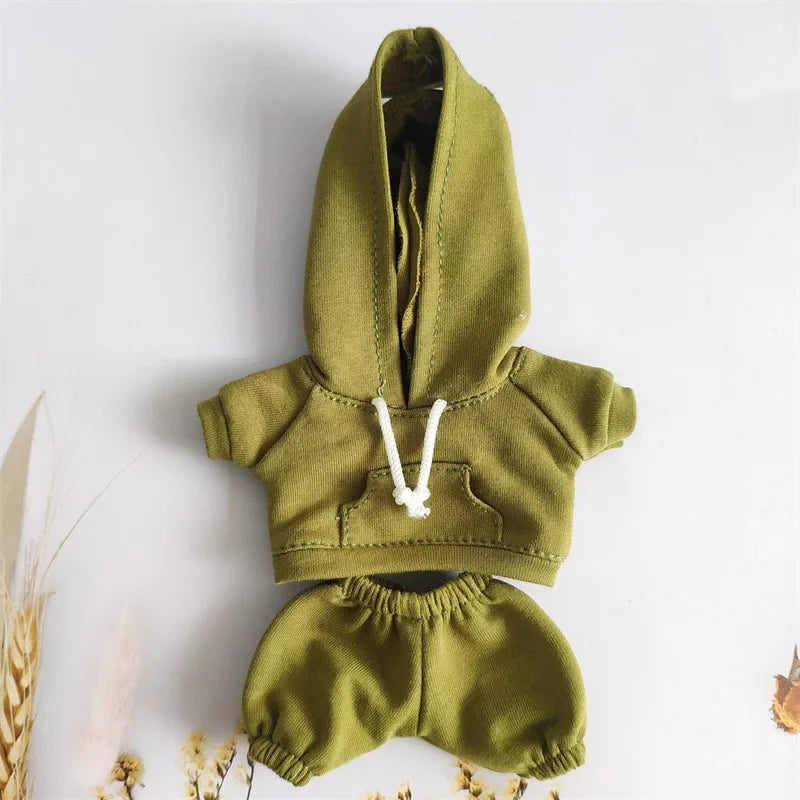 Labubu Black Hoodie Set