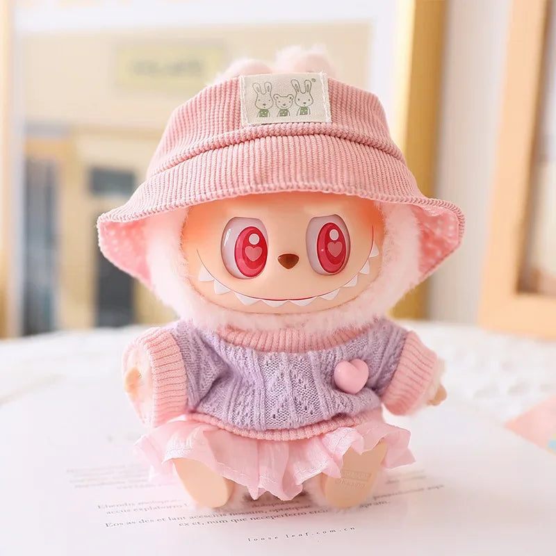 Labubu Cute Skirt Set Outfit