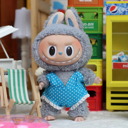 Labubu Shoes Shark Slippers