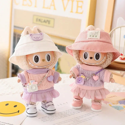 Labubu Cute Skirt Set Outfit