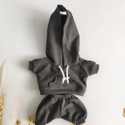 Labubu Black Hoodie Set