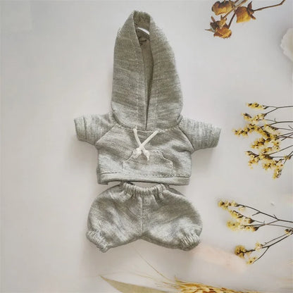 Labubu Black Hoodie Set