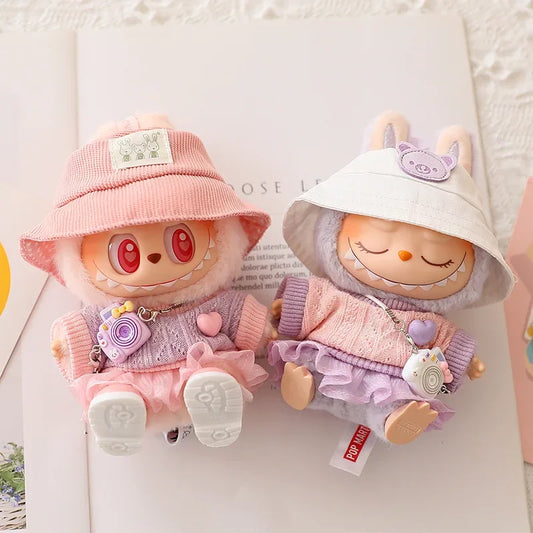 Labubu Cute Skirt Set Outfit
