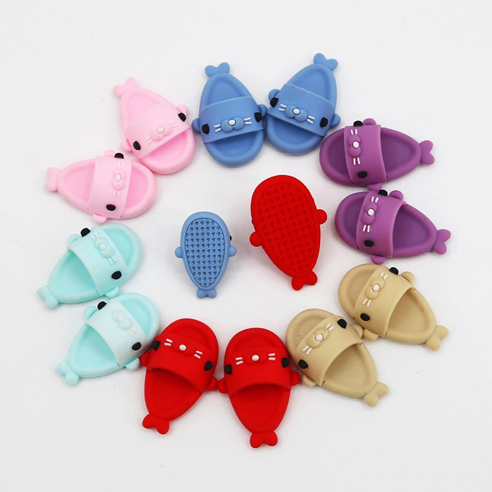 Labubu Shoes Shark Slippers