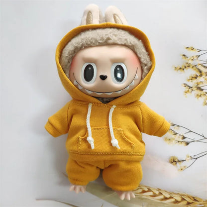 Labubu Black Hoodie Set
