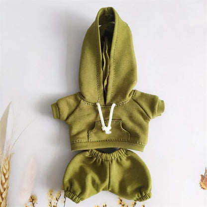 Labubu Black Hoodie Set