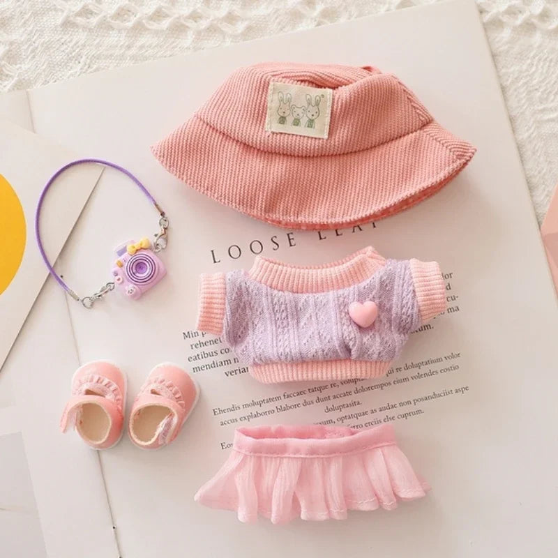 Labubu Cute Skirt Set Outfit