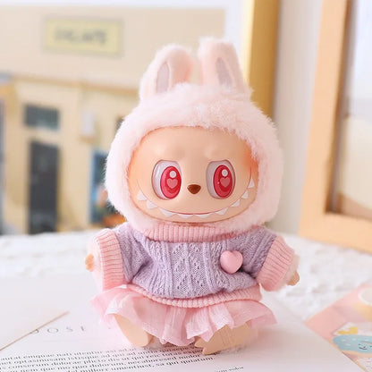Labubu Cute Skirt Set Outfit