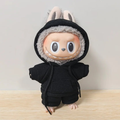 Labubu Black Hoodie Set