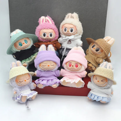 Uniform Skirt Set for Labubu
